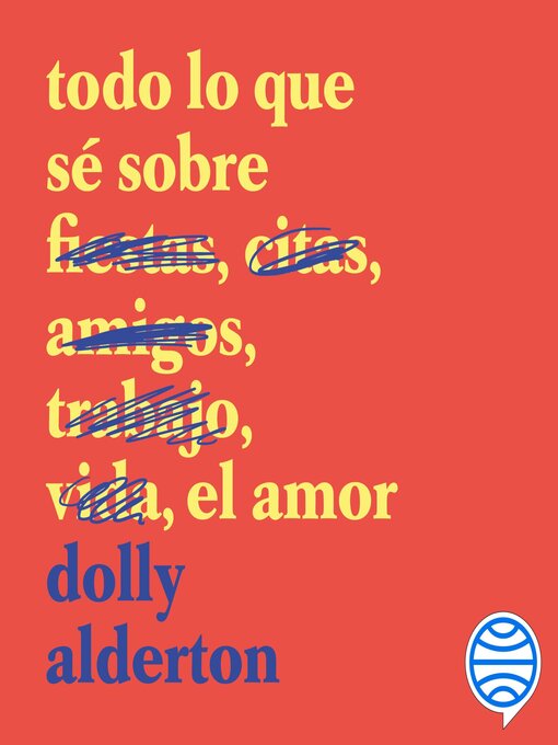 Cover image for Todo lo que sé sobre el amor